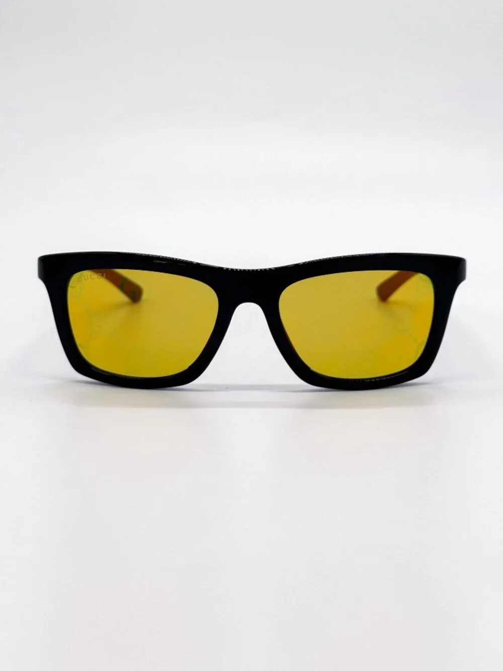 NEW GUCCI SUNGLASSES GG1735S 005 BLACK/GREEN UNISEX EYEWEAR - Picture 4 of 9